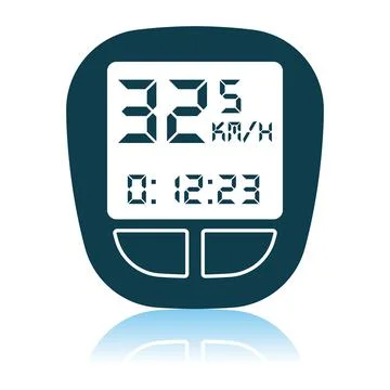 Bike Computer Icon Stock Illustration