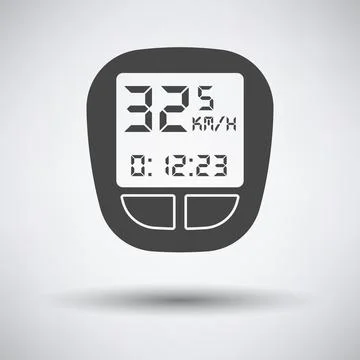 Bike Computer Icon Stock Illustration