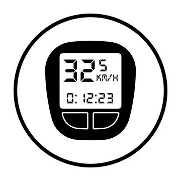 Bike Computer Icon イラスト素材