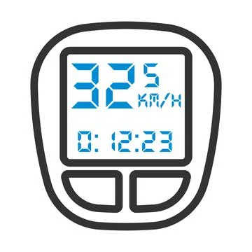 Bike Computer Icon Stock Illustration