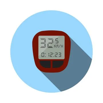 Bike Computer Icon Stock Illustration