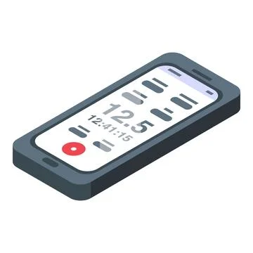 Bike device icon isometric vector. Cycle gear Stock-Illustration