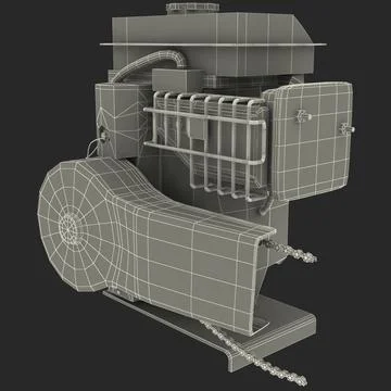 3D Model: Bike Engine 2 ~ Buy Now #90871277 | Pond5