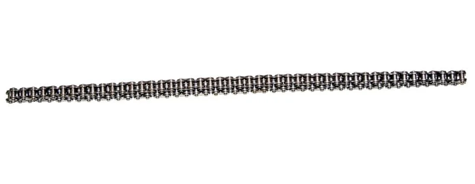 Bike Engine internal chain on isolate white background. Stock Photos