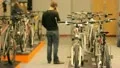 The bike exhibition scenics. Crowds and exhibits HD Footage