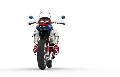 Bike - Front View Stock Illustration