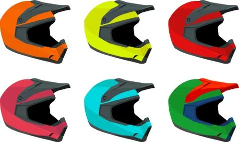 Bike helmet Stock Illustration