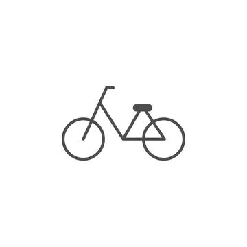 A bike icon. Elements of web icon. Premium quality graphic design icon. Signs Illustrazione stock