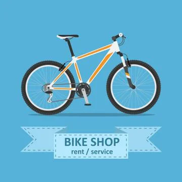 Bike Stock Illustration
