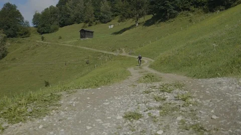 Bike Jump Stock Footage 99363109