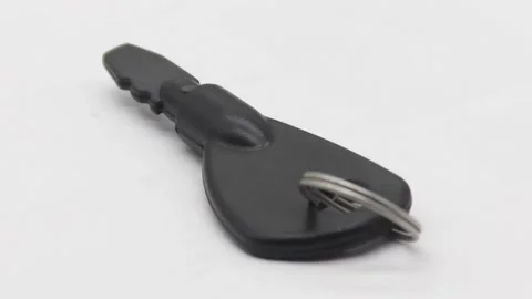 Bike Key on white background Stock Footage 141263141