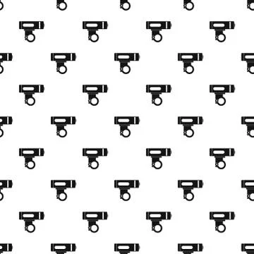 Bike light pattern, simple style Stock Illustration