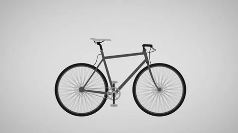 Bike morph animation Stock Footage 34856513