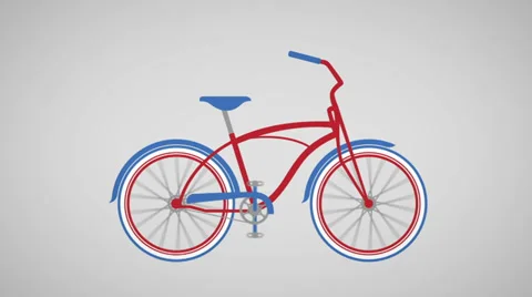 Bike morph animation Stock Footage 34936830