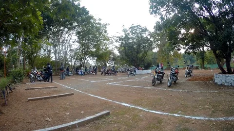 Bike Parking Timelapse Vídeo Stock 89931409