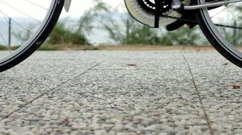 Bike Passing By Video stock 43238377