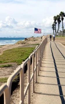 Bike Path Stock Photos