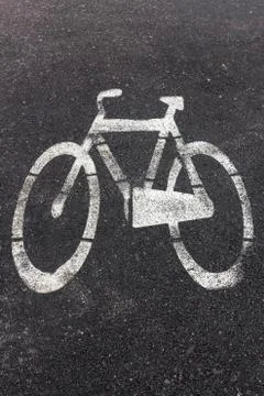 Bike path Stock Photos