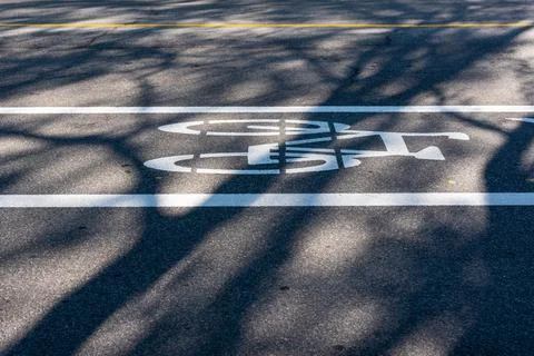 Bike path Stock Photos