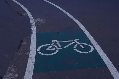 Bike path Stock Photos