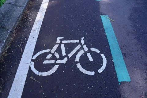 Bike path Stock Photos