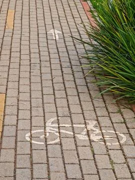 Bike path Stock Photos