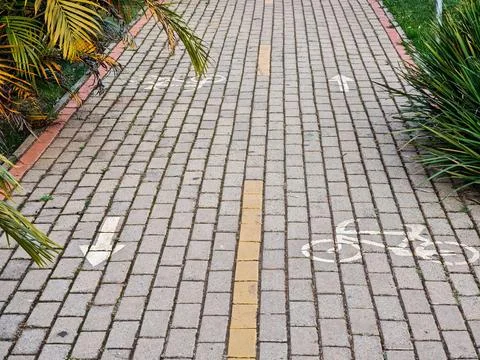 Bike path Stock Photos