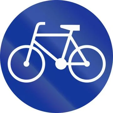 Bike Path in Poland 스톡 일러스트