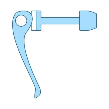 Bike Quick Release Icon Stock Illustration