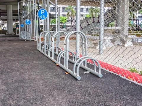 Bike Rack Stock Photos