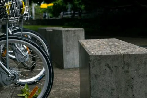 Bike Rack  Stock Photos