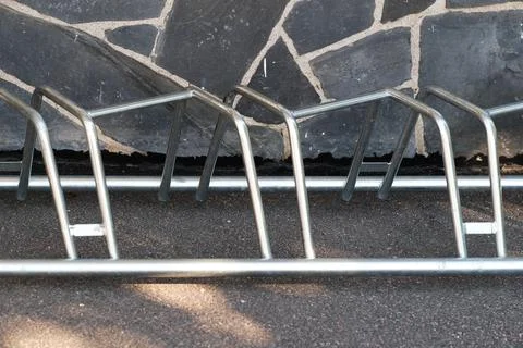 A bike rack Stock Photos