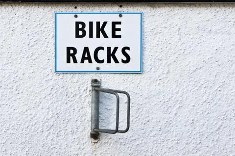 Bike racks Stock Photos