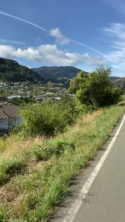 Bike ride in Nelson Vídeos de archivo 344046983