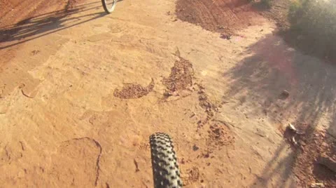 Bike Ride Point of View Stock Footage 11804086