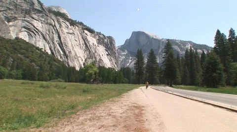Bike riding Stock Footage 478982