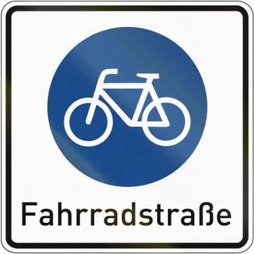 Bike Road Illustrazione stock
