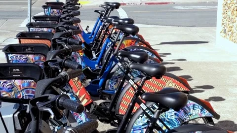 Bike Stand Video stock 149902807