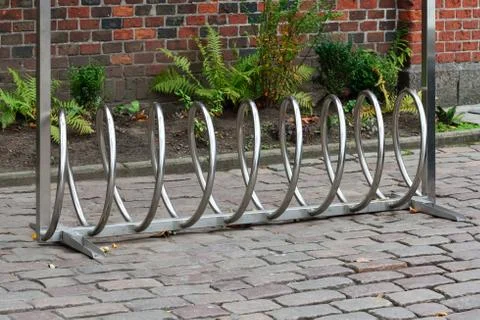 Bike storage Stock Photos