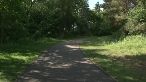 Bike Trail Video stock 11115207