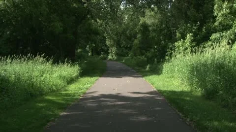 Bike Trail Video stock 11115237