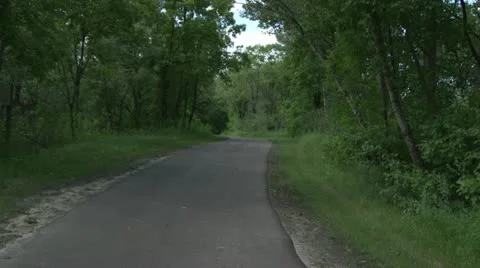Bike Trail Video stock 11115310