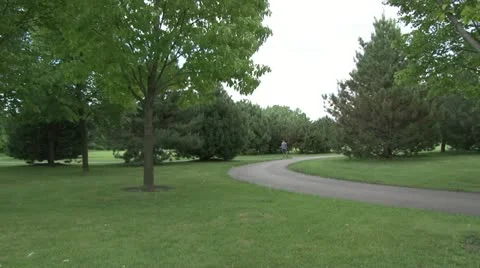 Bike Trail Video stock 11115332