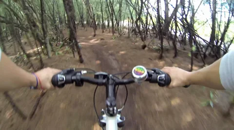 Bike Trail Stockbeeldmateriaal 34582948