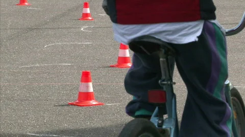 Bike training Stock Footage 477662