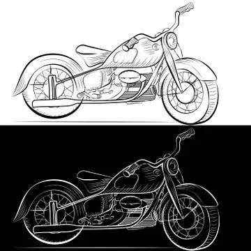 Bike vector Illustrazione stock
