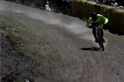 BikeDownhill Stock Footage 69198