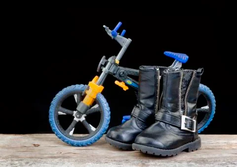 Biker Fun. Stock Photos