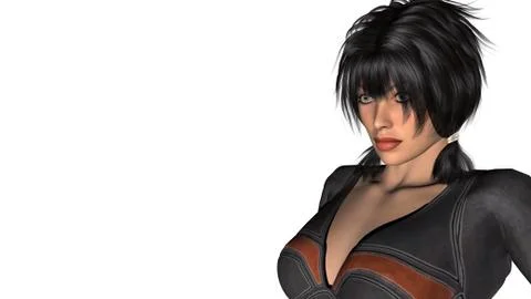 Biker Stock Illustration