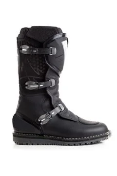 Biker MX boot isolated Stock Photos